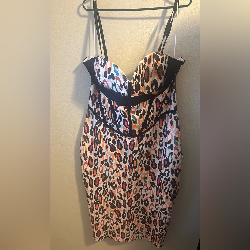 Leopard Corset MultiColor Dress